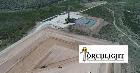 Torchlight Energy drilling site