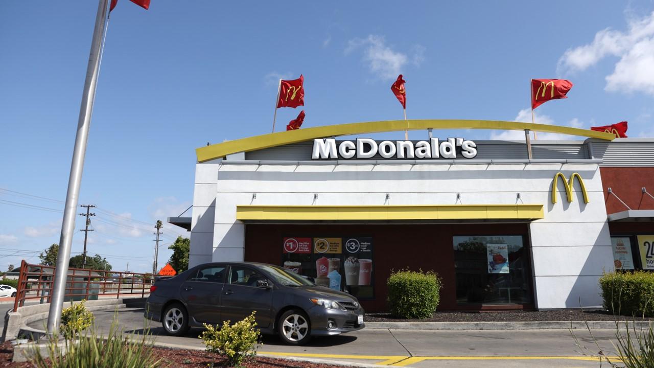 A McDonald's restaurant