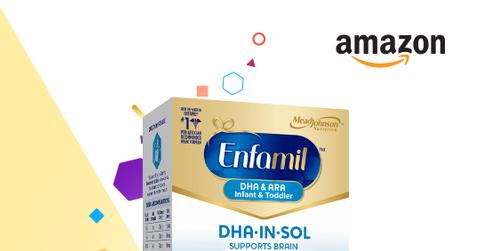 Enfamil baby formula package