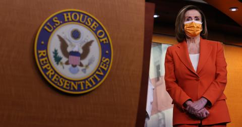 Nancy Pelosi after government finished passing bill for third round of stimulus