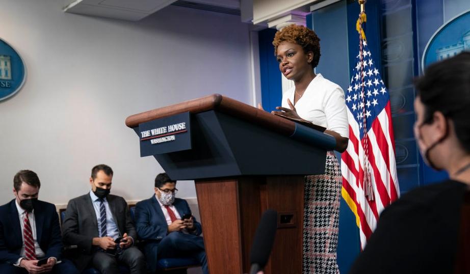 White House Deputy Press Secretary Karine Jean-Pierre