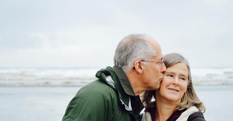 A couple on a beach
