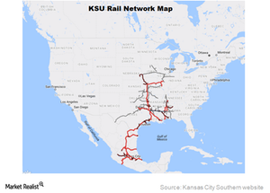 Kcs Network Map How Harvey Affected Kansas City Southern