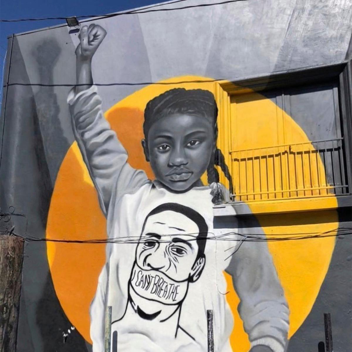 Gianna Floyd mural