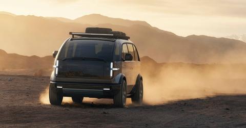 Canoo electric vehicle