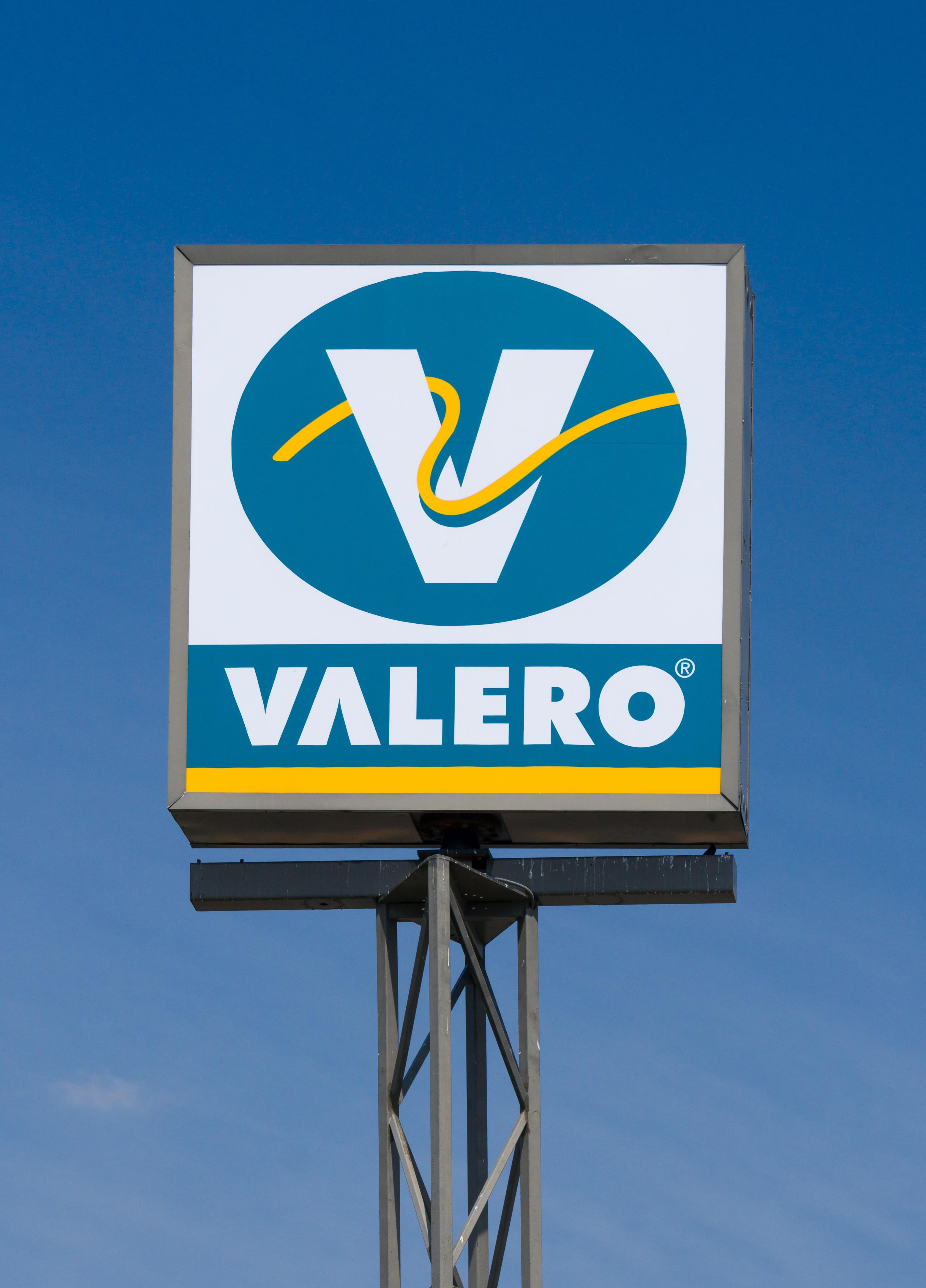 valero gas station