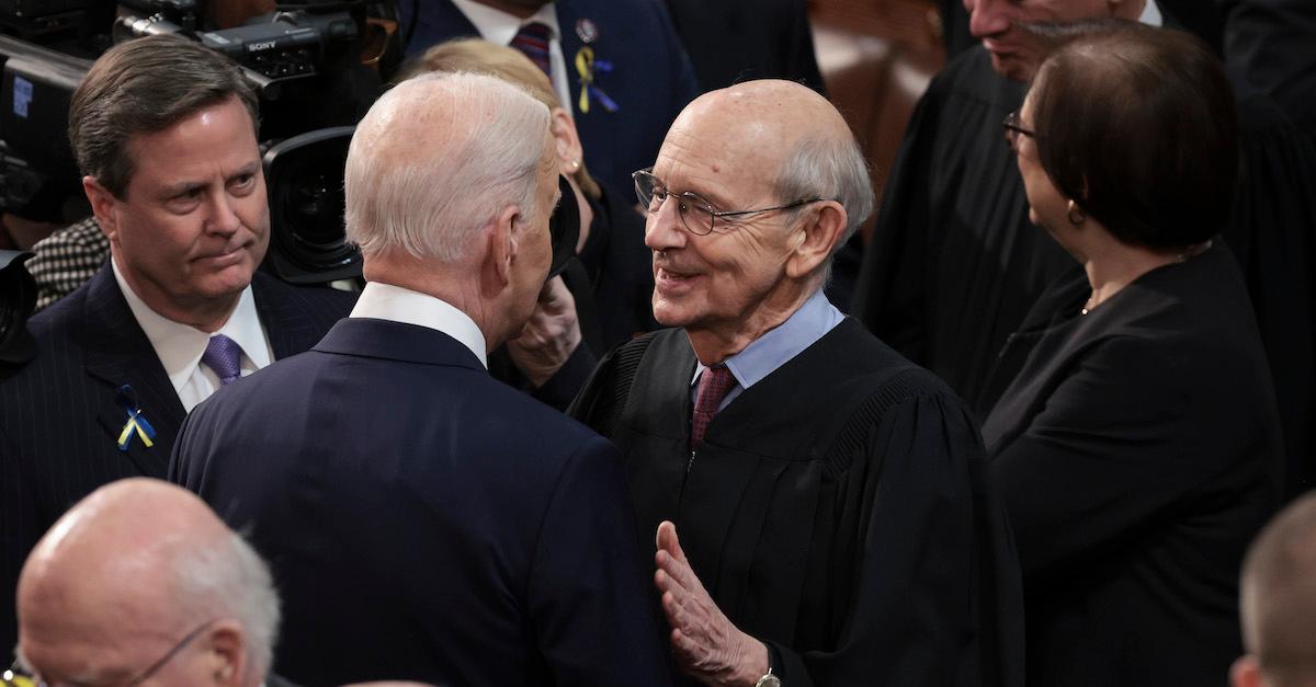 President Biden and Justice Breyer