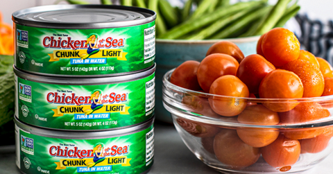 Chicken of the Sea canned tuna
