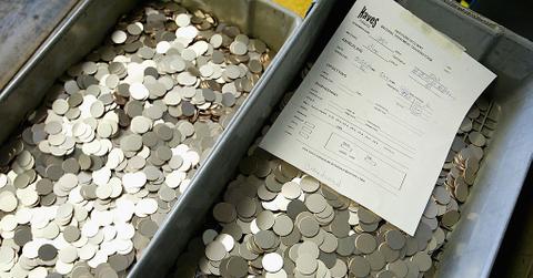 Blank quarters made of nickel and other metals