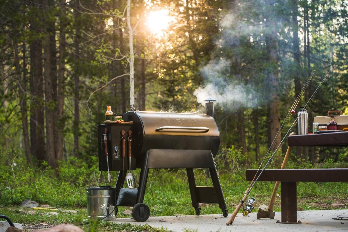 Traeger outdoor grill