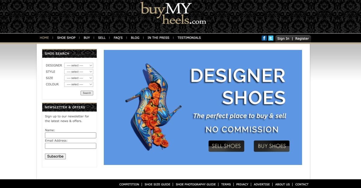 Best websites to hot sale sell shoes