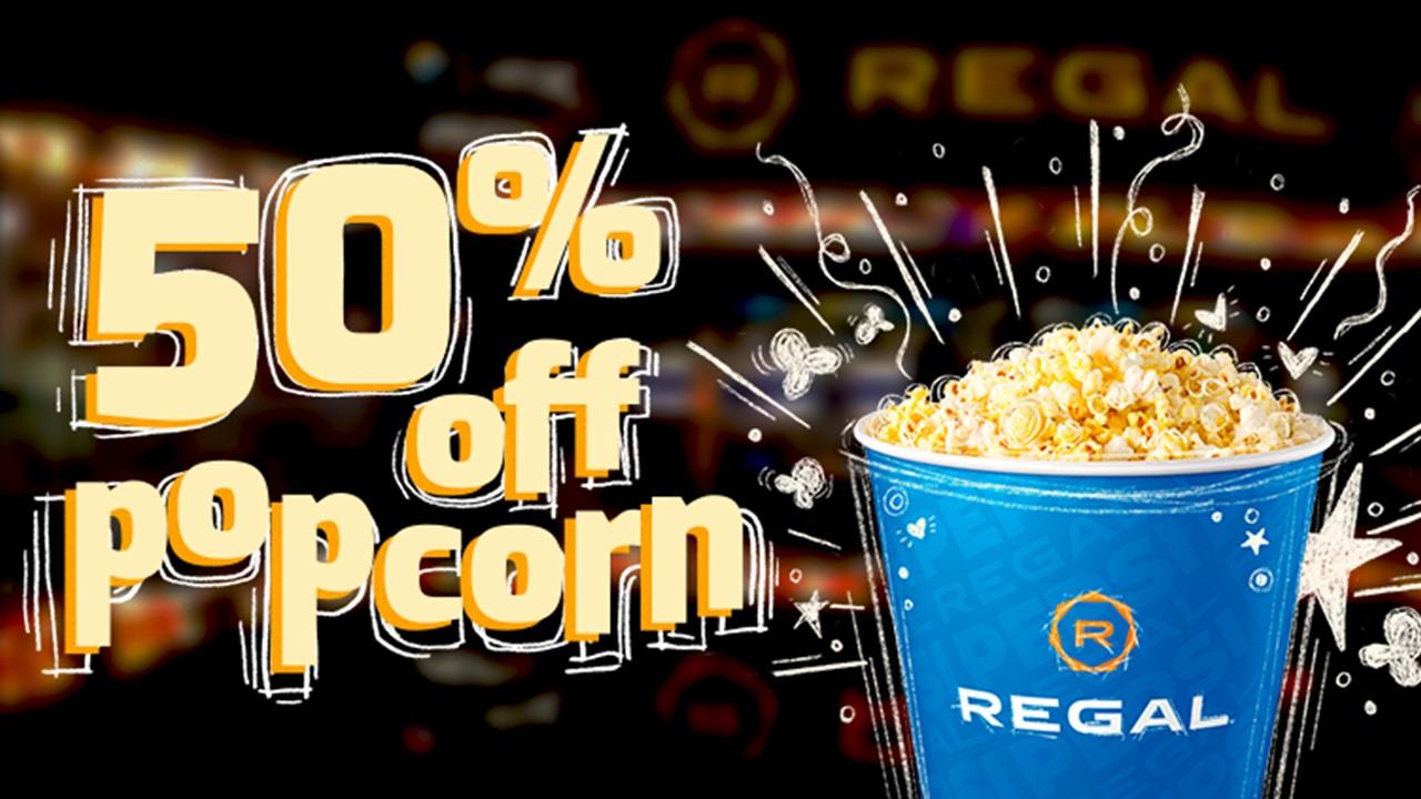 Regal Cinemas has a deal for National Popcorn Day