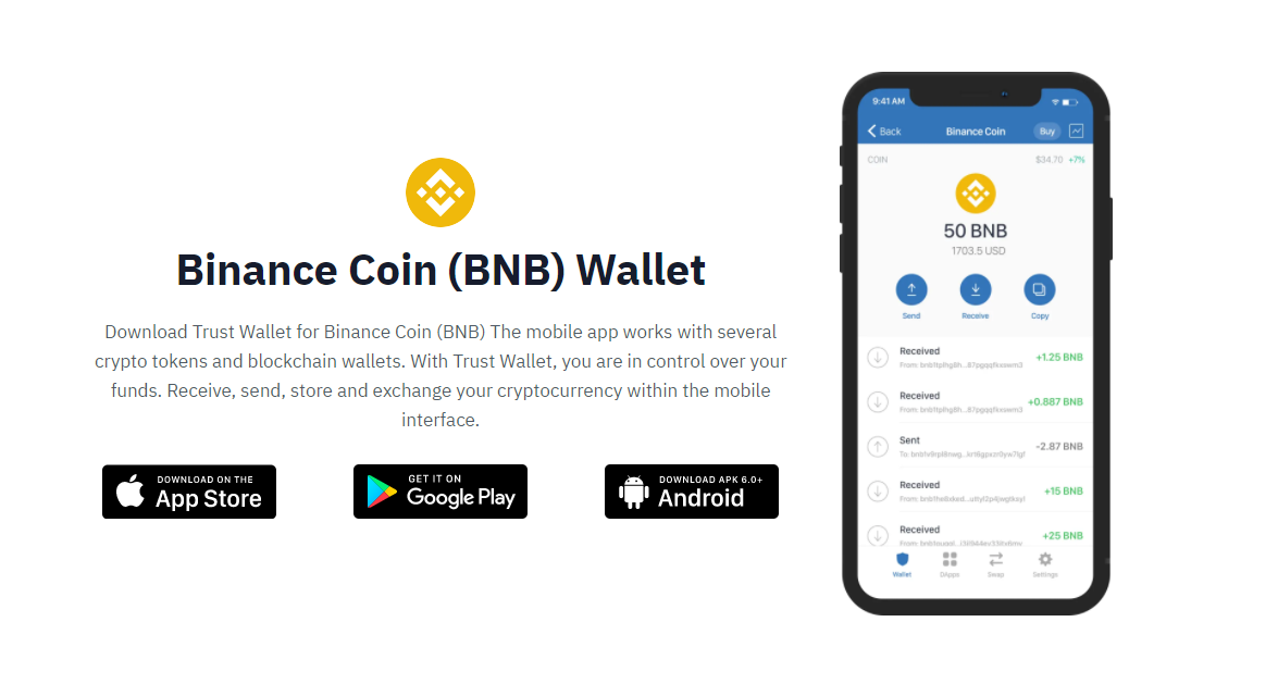 trust wallet bnb