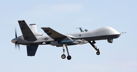 U.S. Airforce MQ-9 Reaper unmanned combat drone