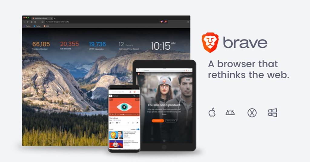 brave browser includes wallet