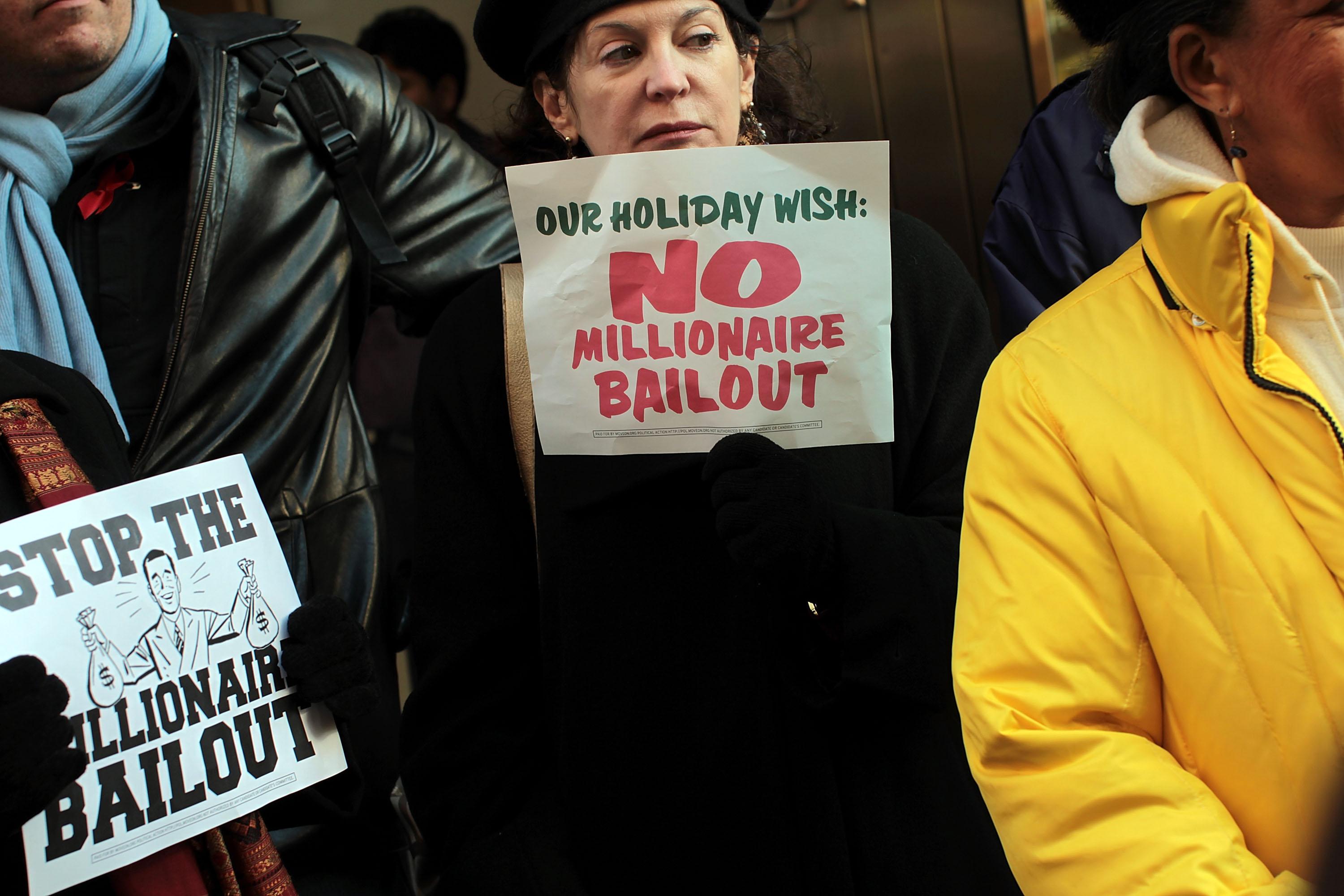 no billionaire bailout