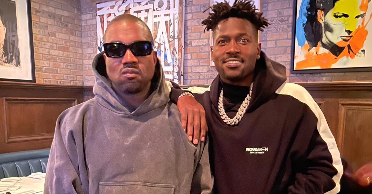 Antonio Brown and Ye