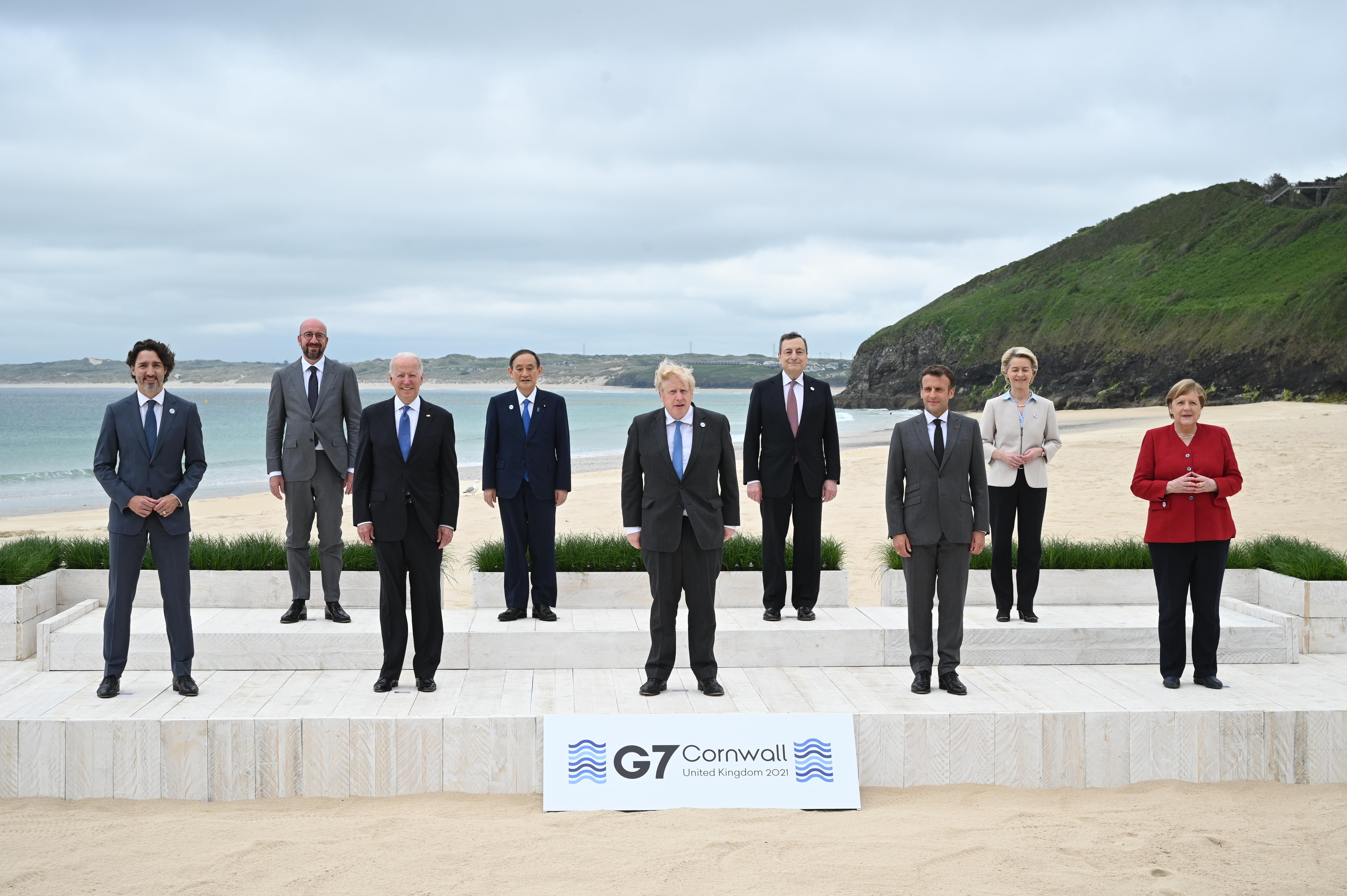 G7 Summit 2021 world leaders
