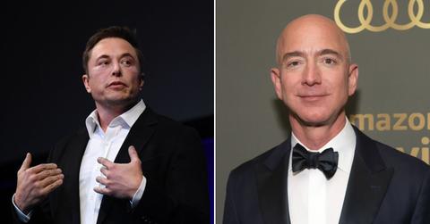 Elon Musk and Jeff Bezos
