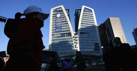 People walking in Busan, South Korea