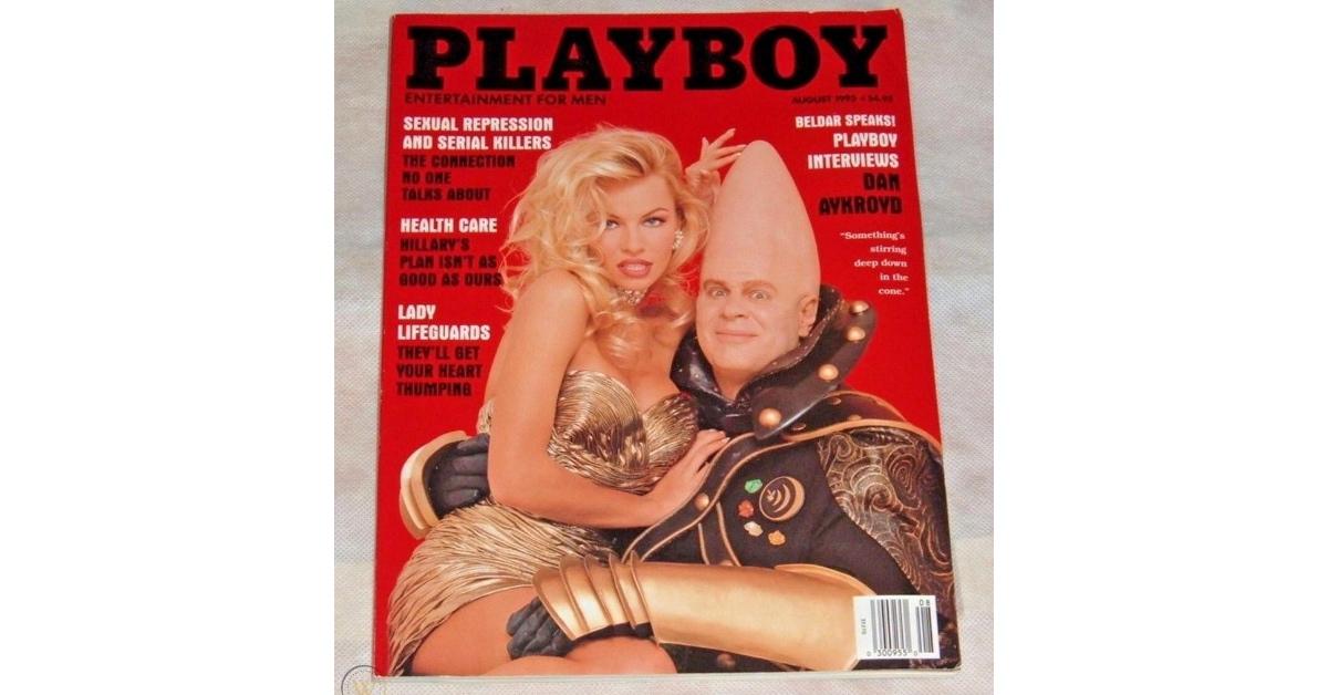 August 1993 'Playboy' featuring Pamela Anderson and Dan Aykroyd