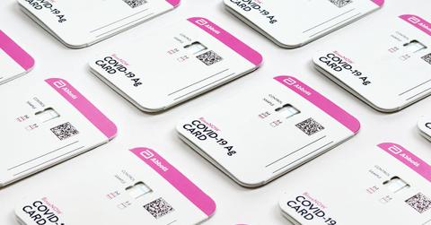 BinaxNOW testing cards