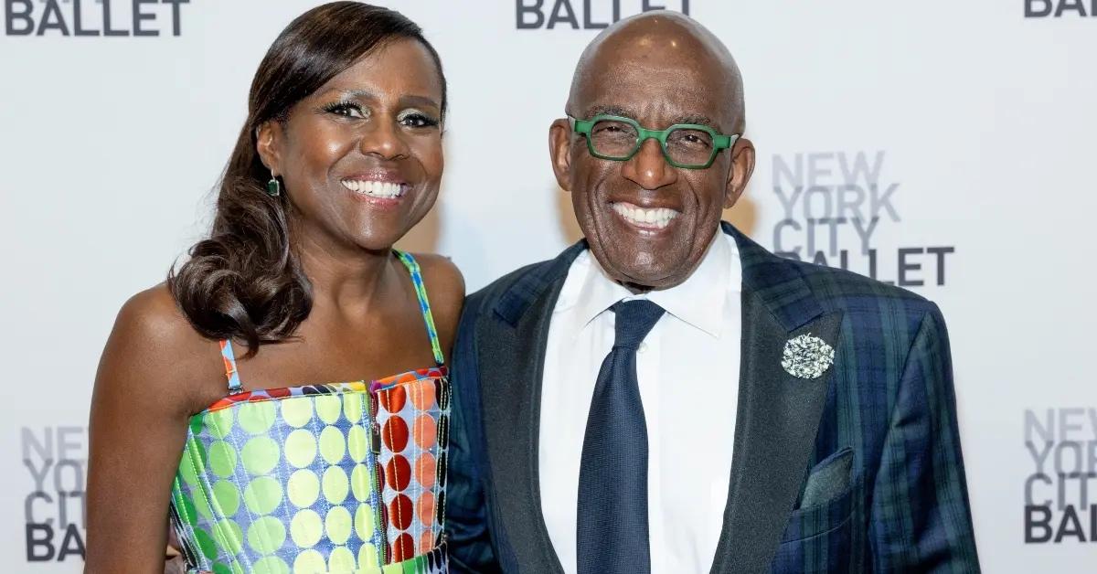 Deborah Roberts and Al Roker attending New York City Ballet.