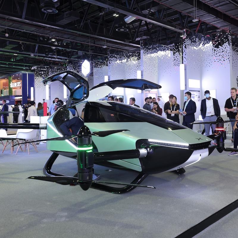 xpeng flying car dubai