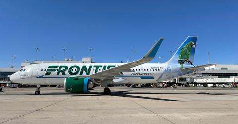 Frontier Airlines plane