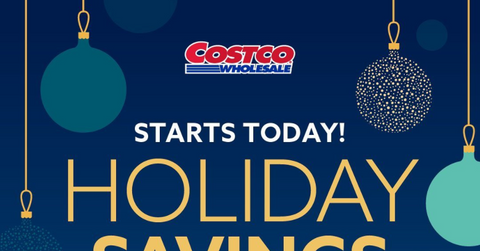 Holiday savings promo