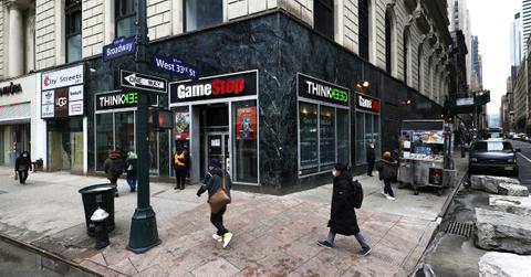 GameStop store in Manhattan