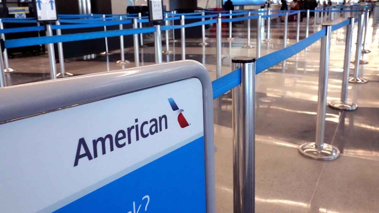 American Airlines check-in