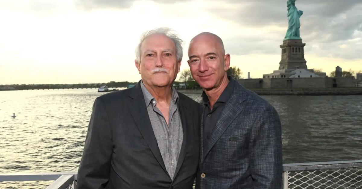 Mike and Jeff Bezos