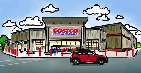 A Costco store