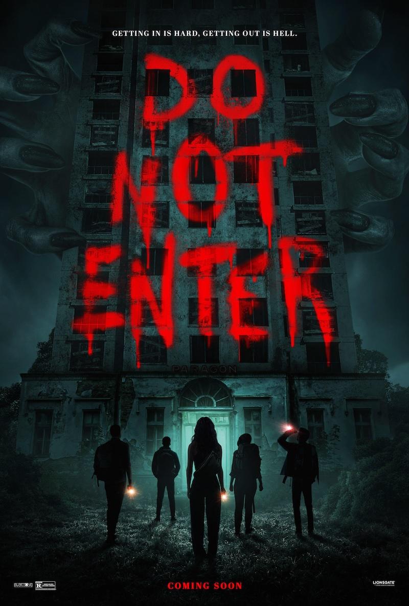 do not enter horror movie poster