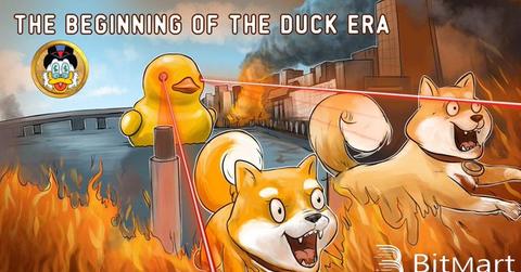 Rich Quack crypto graphic