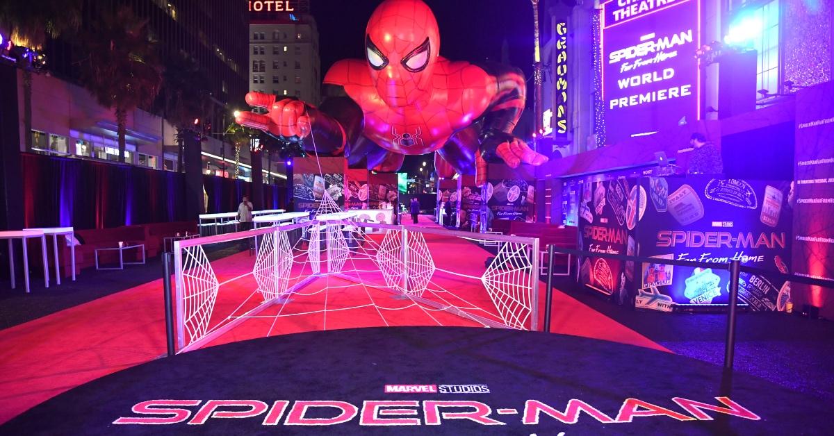 Spider-Man movie premiere