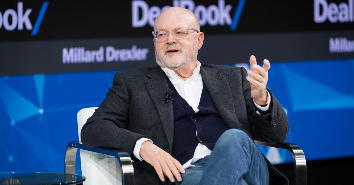 Mickey Drexler speaks onstage at 'The New York Times' 2017 DealBook Conference on Nov. 9, 2017.