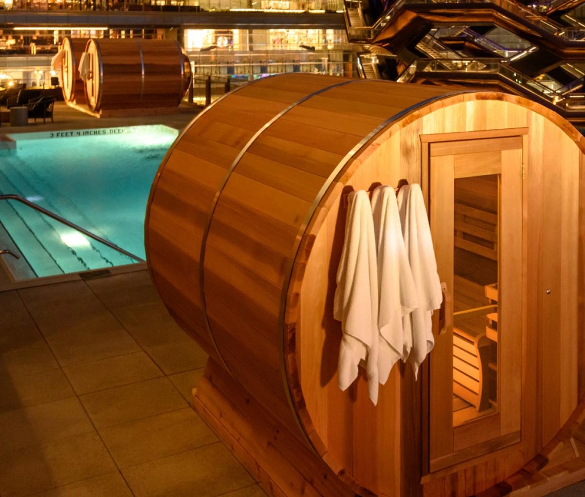 equinox sauna