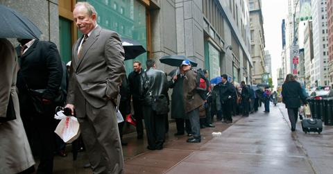 Job seekers during a recession