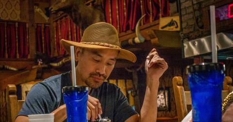 Jimmy Song at a restaurant