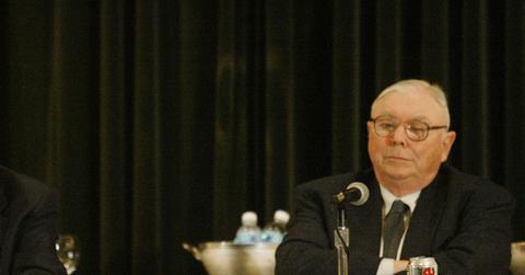 Berkshire Hathaway vice chair Charlie Munger