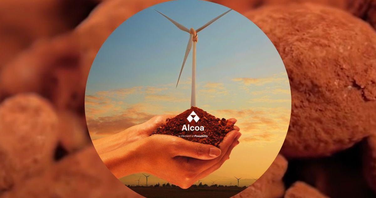 Alcoa logo with windmill