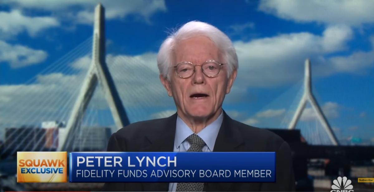 Peter Lynch on CNBC's 'Squawk Box' in April 2023