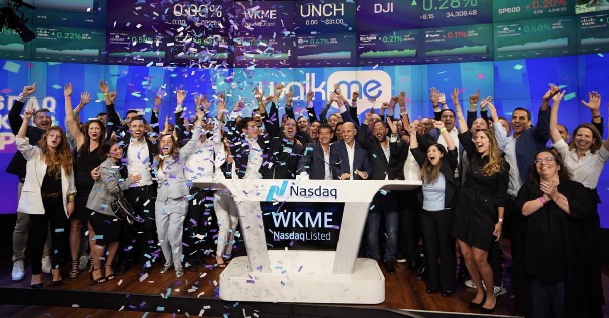 WalkMe Nasdaq listing