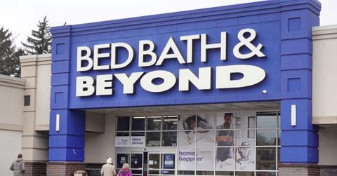A Bed Bath & Beyond storefront