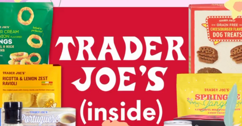 Trader Joe's product collage
