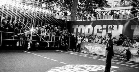 Tom Cruise at Top Gun event