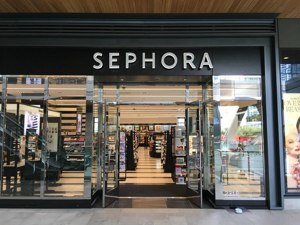 Sephora storefront in a mall