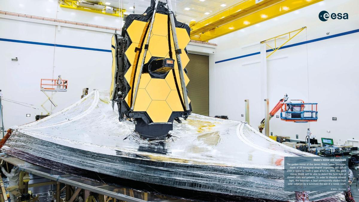 webb telescope mirror